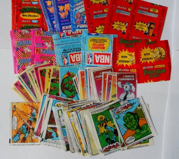 Наклейки 90-х годов