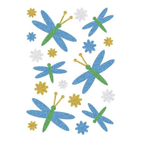 Наклейки "Стрекозы"