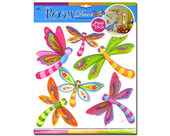 Наклейки "Стрекозы"