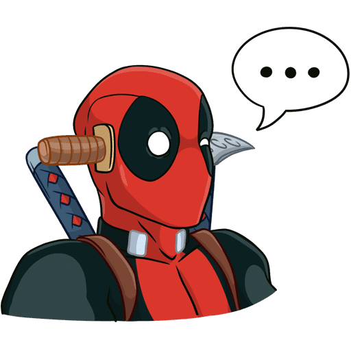 Стикеры Дэдпул
