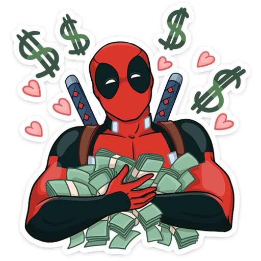 Стикеры Deadpool