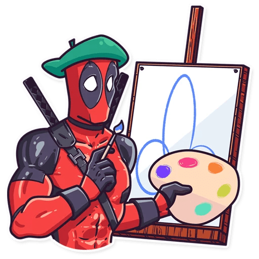 Стикеры Deadpool