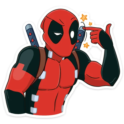Стикеры Дэдпул