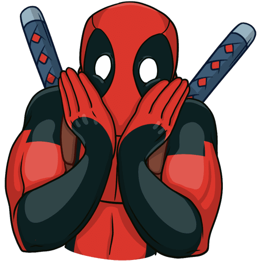 Наклейки Дэдпула