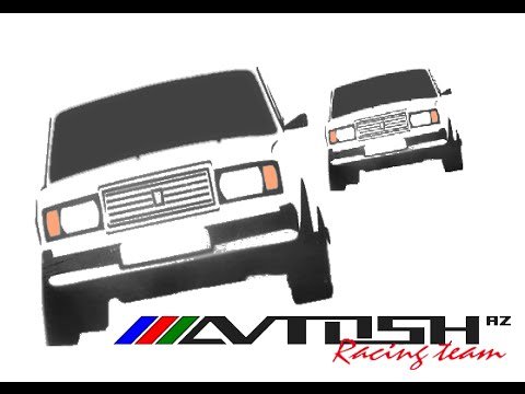 Автош наклейка Азербайджан