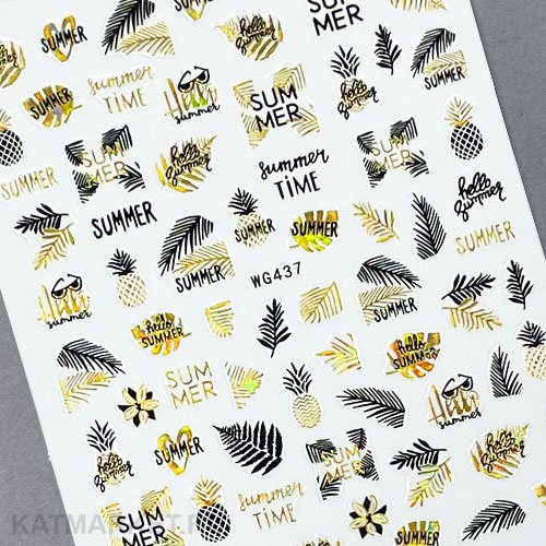 Фольгированный стикер