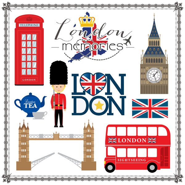 Наклейки на английском