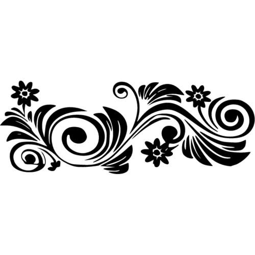 Наклейки орнамент