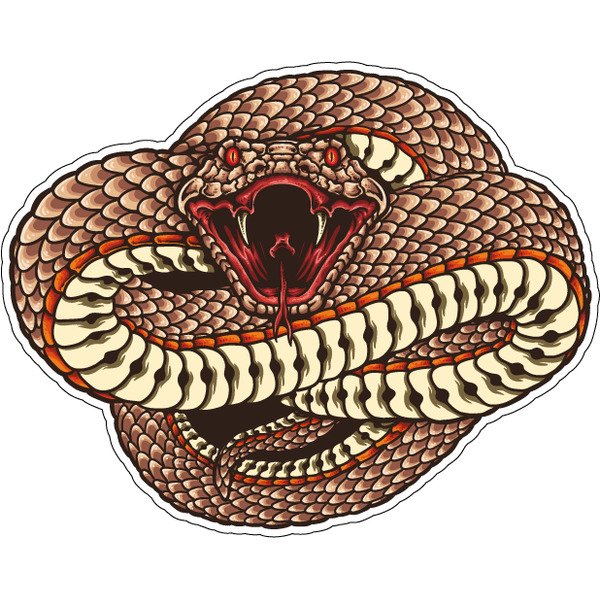 Наклейки со змеями