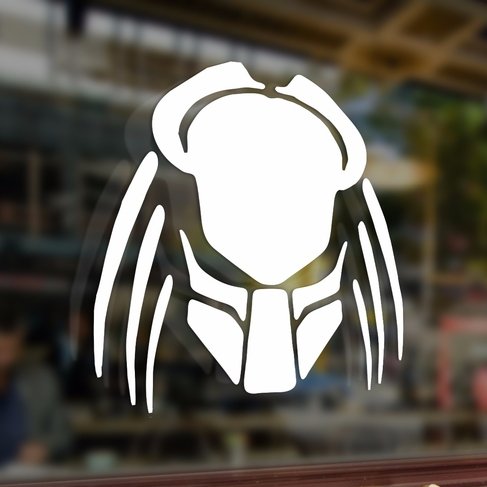 Наклейка хищник