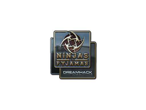 Наклейка: Ninjas in Pyjamas (голографическая)