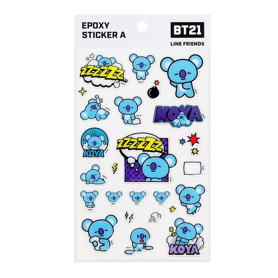Bt21 коя наклейки