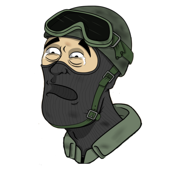 Голова террориста из КС