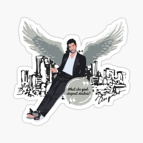 Наклейки по сериалу Люцифер