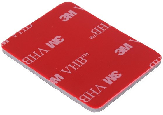 Скотч двухсторонний 3м пластины