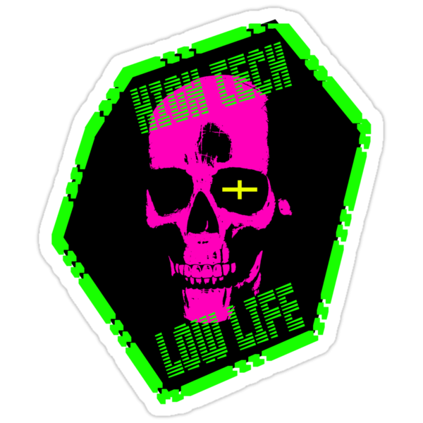 Киберпанк Стикеры