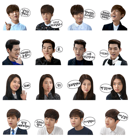 Наклейки с дорамами