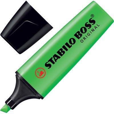 Салатовый текстовыделитель Стабило