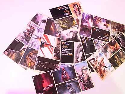 Наклейки Игромании из журнала