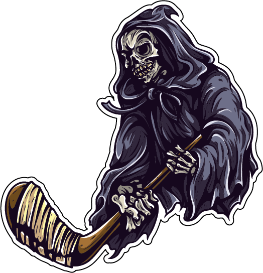 Наклейки скелет