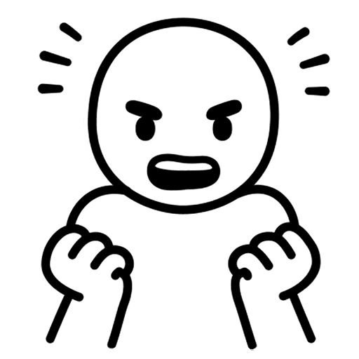 Грустные наклейки