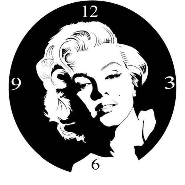 Силуэт Мэрилин Монро