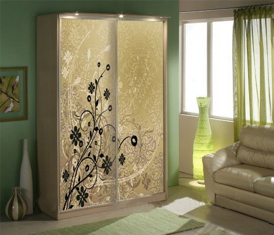 Шкаф купе с УФ печатью