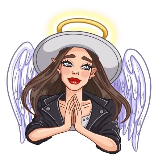 Стикеры леди Диана