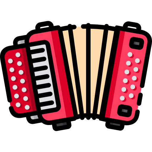 Значок гармонь