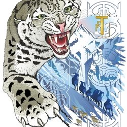 Снежный Барс Векторная Графика