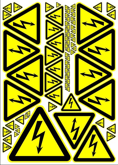Знак w08 опасность поражения электрическим током