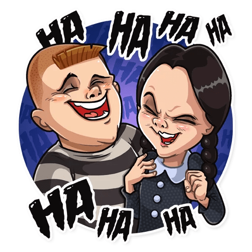 Addams Family Telegramm