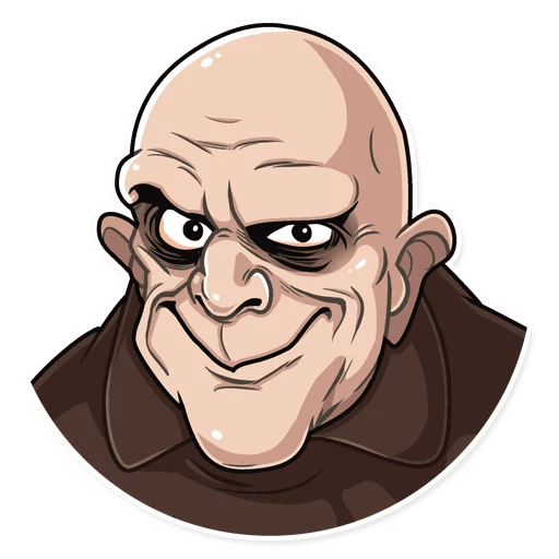 Наклейки Уэнздей Аддамс