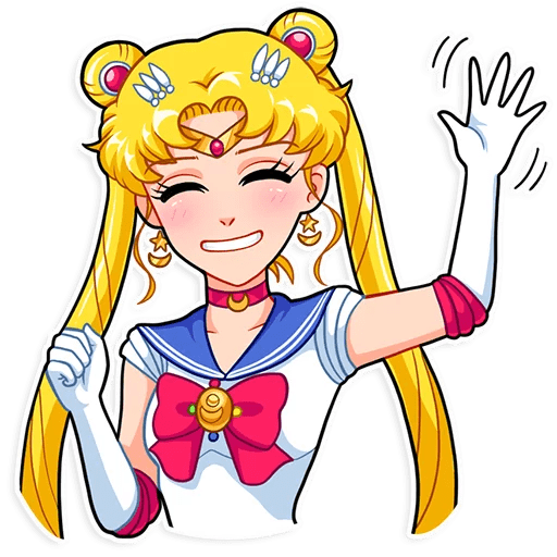 Сейлор Мун Стикеры телеграмм