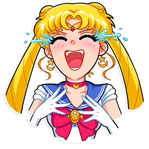 Сейлор Мун Стикеры телеграмм