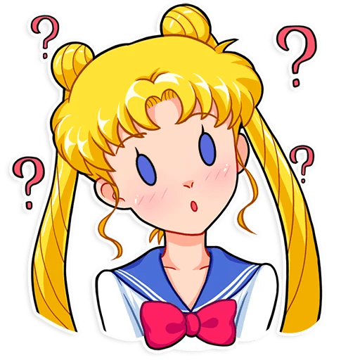 Sailor Moon Стикеры