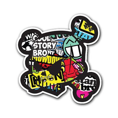 Наклейка Кен блок на авто