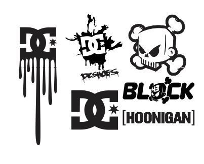 Эскизы наклеек на авто HOONIGAN