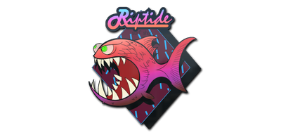 Наклейки серфинг в хищных Водах