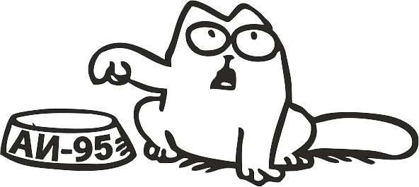 Наклейка на бензобак