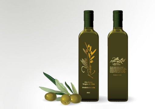 Olive Oil Bottle Label