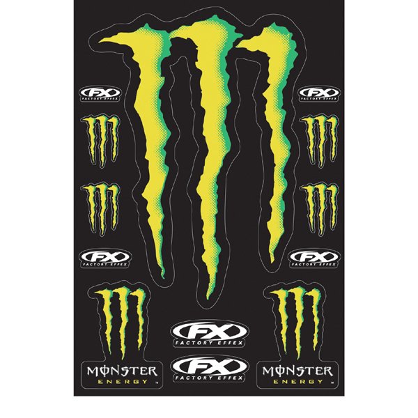 Монстр Энерджи наклейки