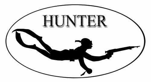 Наклейка подводный охотник (47 фото)