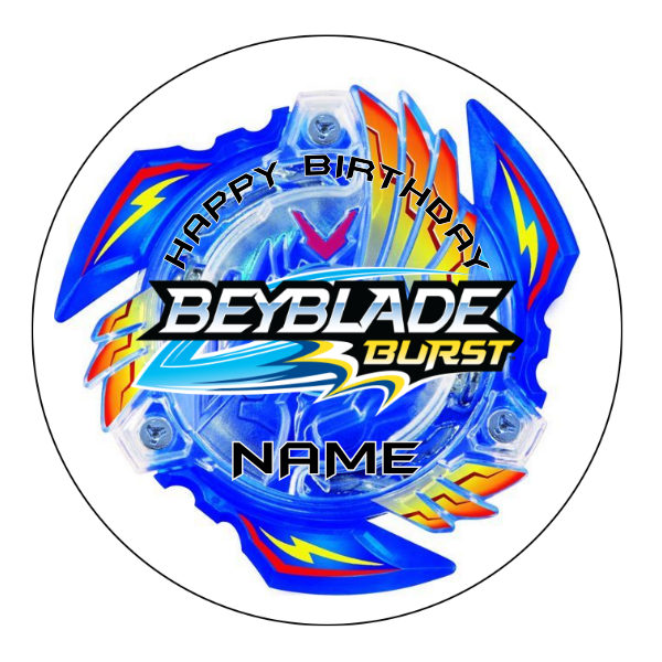 Beyblade Burst надпись