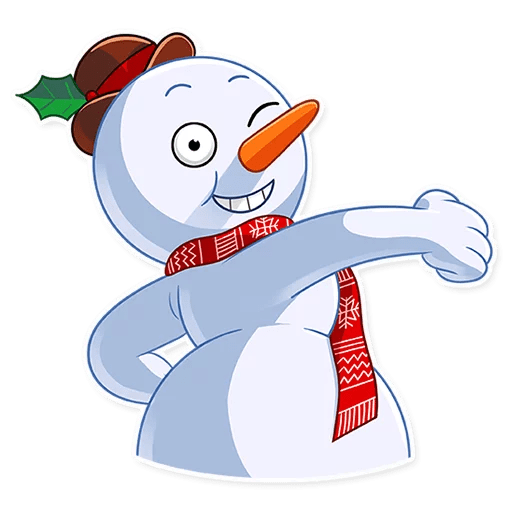 Снеговик убийца рисунки легкие