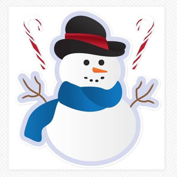 Танцующий Снеговик