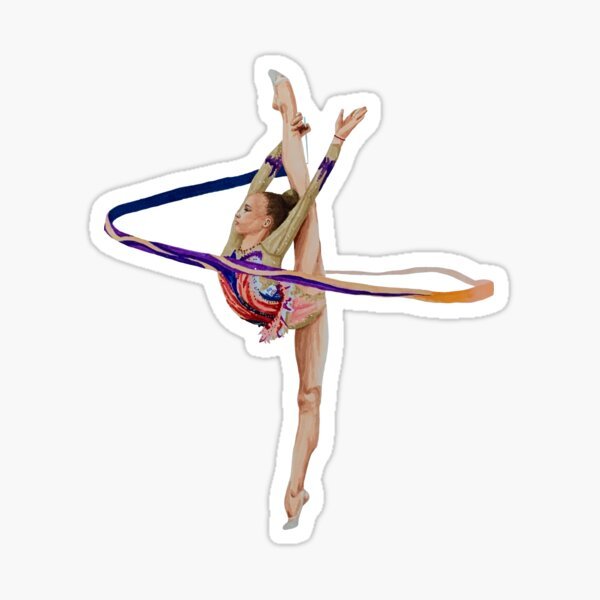 Очертания гимнастки