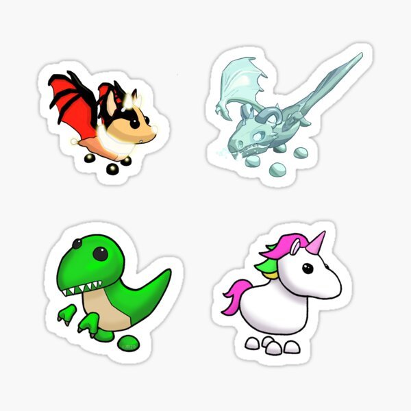 Наклейки adopt me