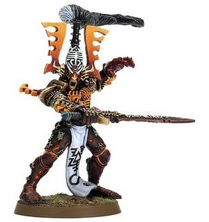 Warhammer 40000 фигурка аватар Кхейна