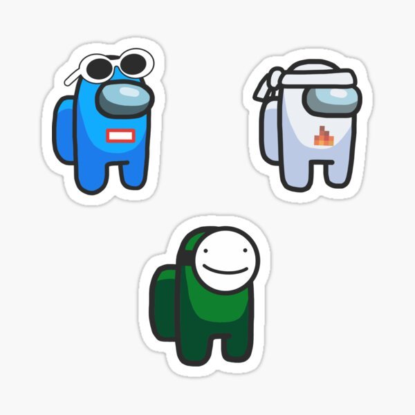 Наклейки Dream smp